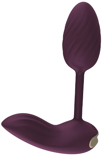 Essentials Flexible Wearable Vibrating Egg Purple - Vibrierendes Ei 3