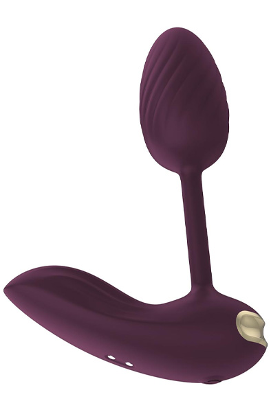 Essentials Flexible Wearable Vibrating Egg Purple - Vibrierendes Ei 5