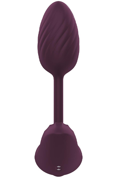 Essentials Flexible Wearable Vibrating Egg Purple - Vibrierendes Ei 6