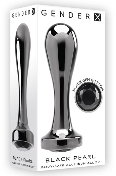 Evolved Gender X Black Pearl 12,5 cm - Analplug 3