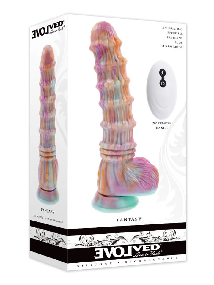 Evolved Vibrating Fantasy Dildo 27,6 cm - Drachen-Dildo 5 [full]