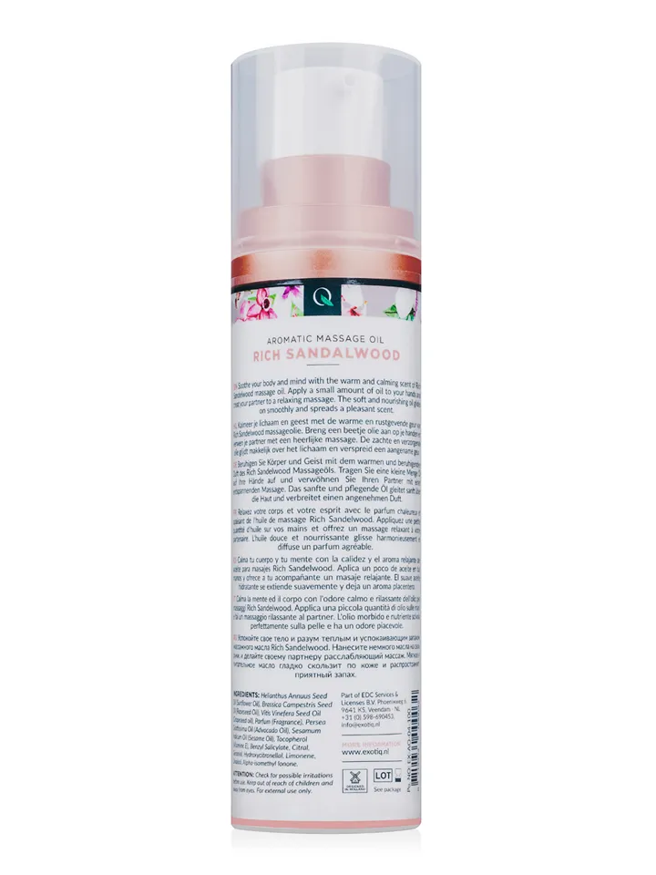 Exotiq Massageöl Reiches Sandelholz 100 ml - Massageöl Sandelholz 2 [full]