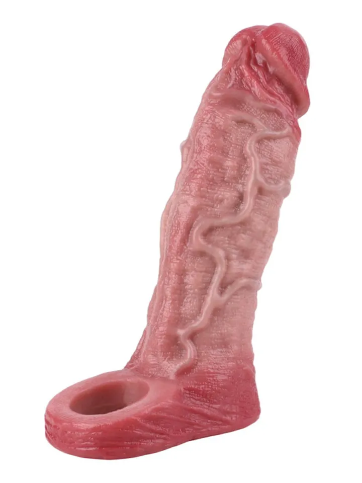 Extend My Dick Dipdick Penis Sleeve 18 cm - Penisverlängerung/Penishülle 2 [full]