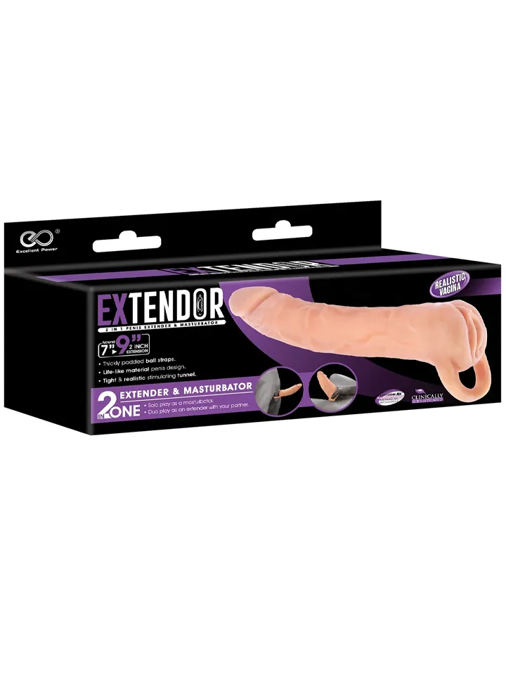Extendor 2in1 Penis Extender & Masturbator - Penisverlängerung/Penishülle 3