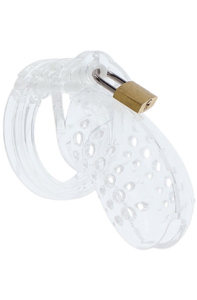 Extreme Chastity Cock Cage Acrylic - Keuschheitskäfig 1