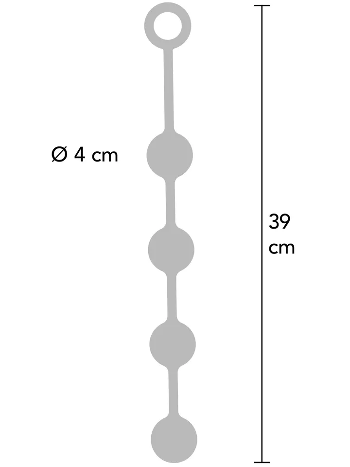 Extreme Heavy Anal Balls – Large (39 cm) - Anal-Kugeln 2