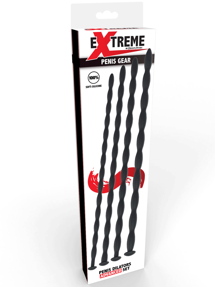 Extreme Penis Dilator Set Large 4er-Pack - Dilator-Set 3