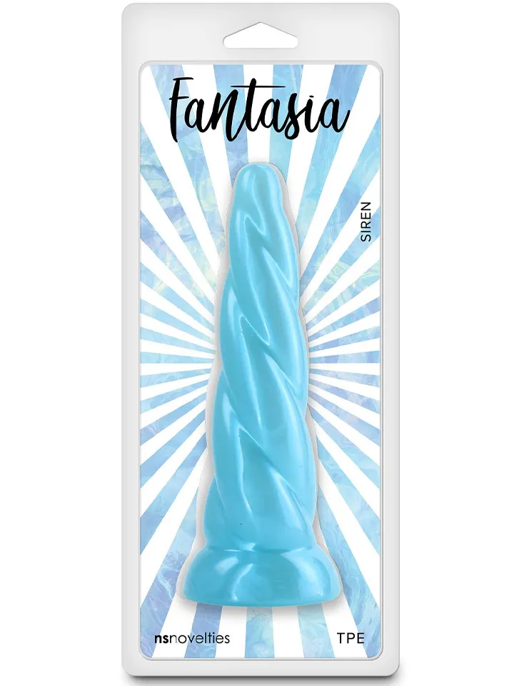 Fantasia Siren Dildo Türkis 19,5 cm - Fantasy-Dildo 2