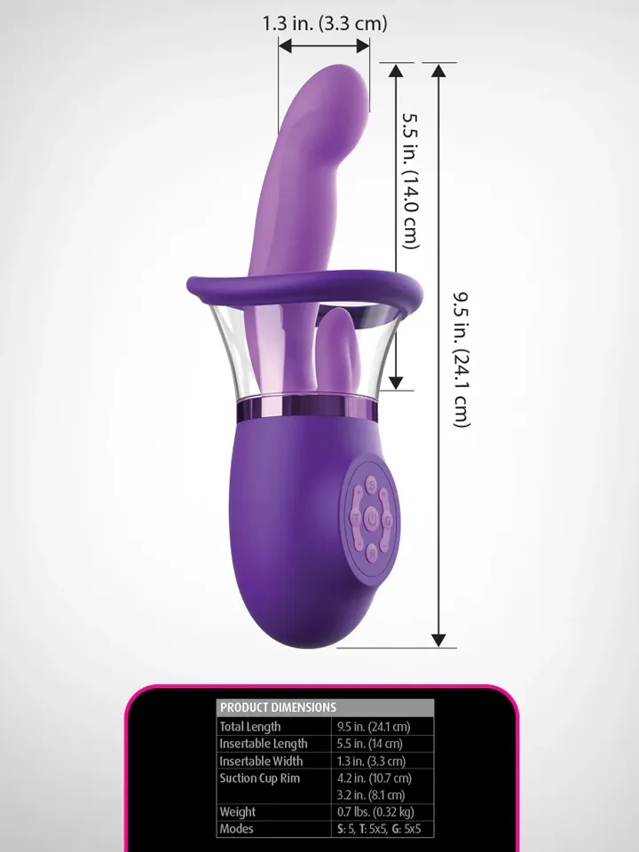 Fantasy For Her Ultimate Pleasure Pro Plus - G-Punkt-Vibrator 4 [full]