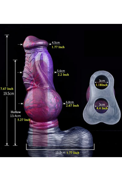 Fantasy Penis Sleeve 19,5 cm - Penisverlängerung/Penishülle 4