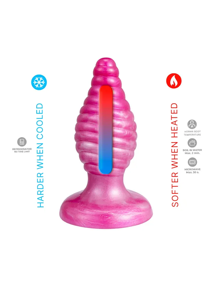 Fantasy Plugs Liquid Silicone Cherry - Analplug 2 [full]