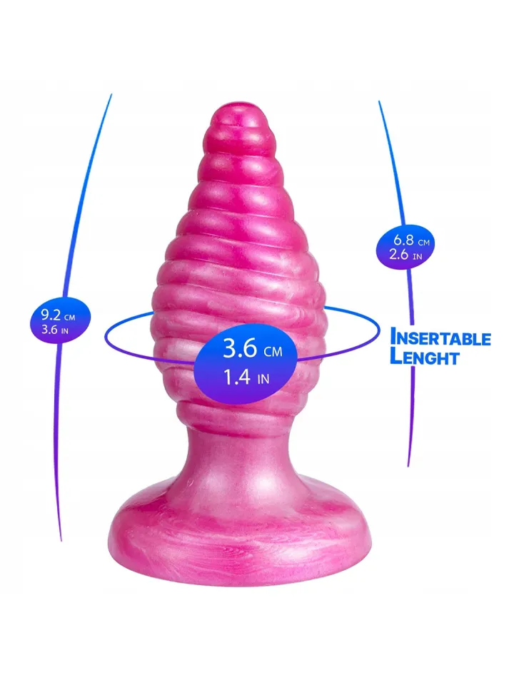 Fantasy Plugs Liquid Silicone Cherry - Analplug 3 [full]