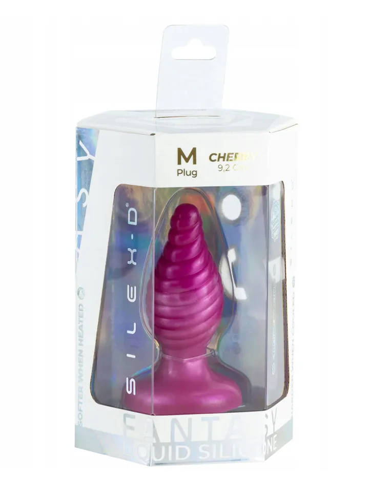 Fantasy Plugs Liquid Silicone Cherry - Analplug 5 [full]