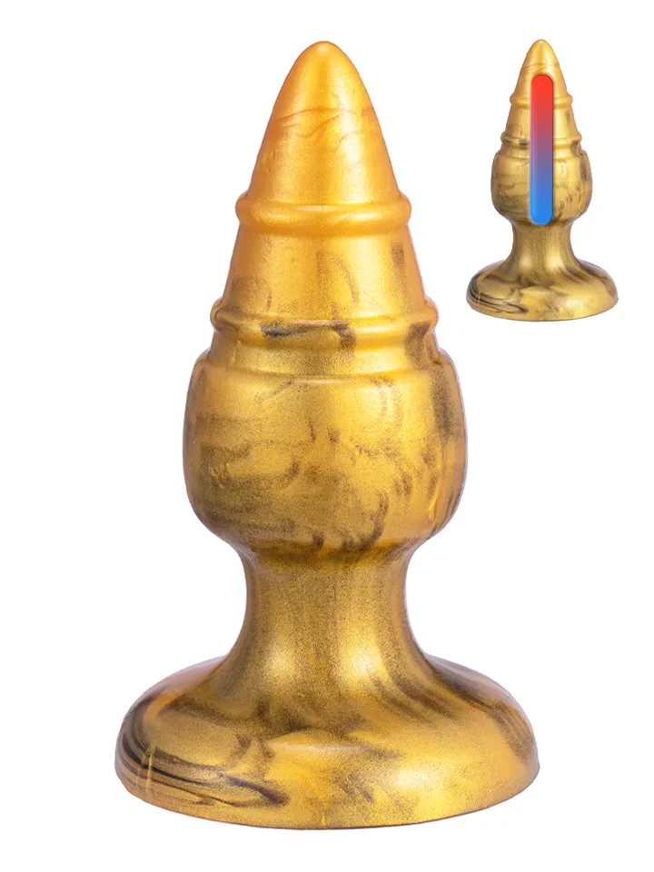 Fantasy Plugs Liquid Silicone Goldy - Analplug 1 [full]