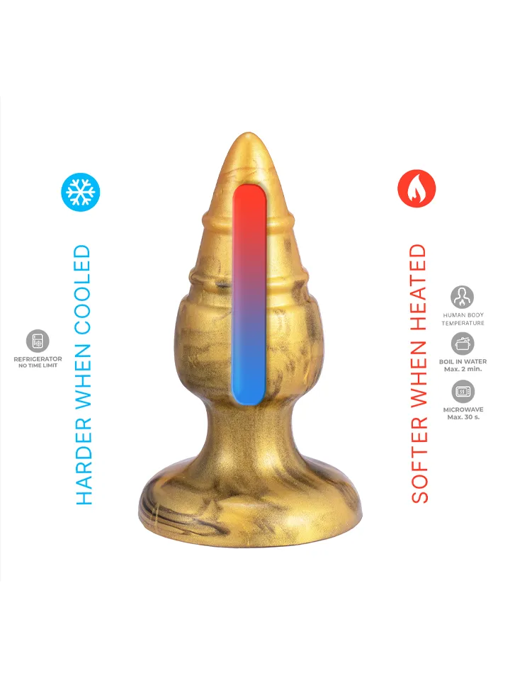Fantasy Plugs Liquid Silicone Goldy - Analplug 2 [full]