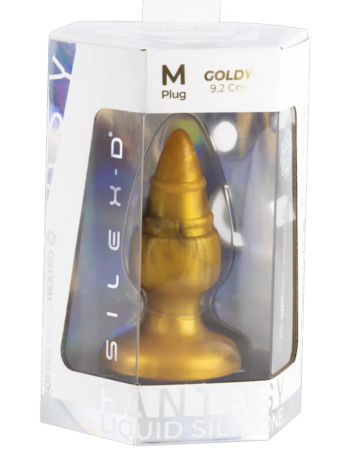 Fantasy Plugs Liquid Silicone Goldy - Analplug 4 [full]