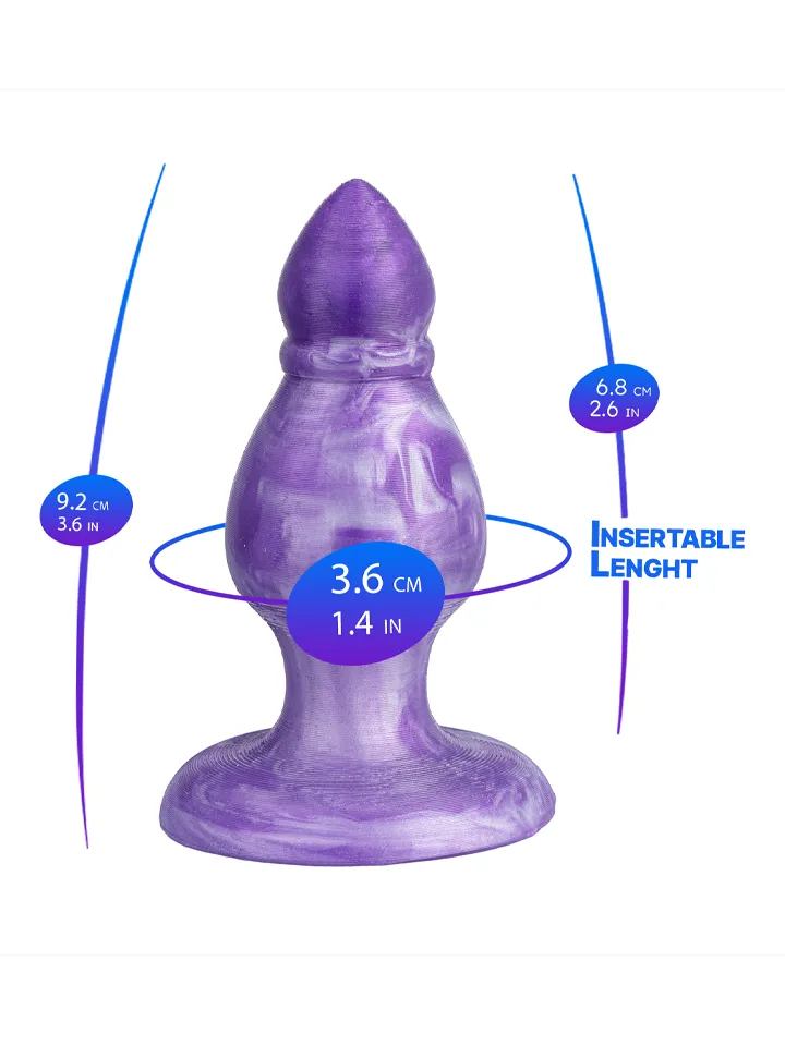 Fantasy Plugs Liquid Silicone Queen - Analplug 3 [full]