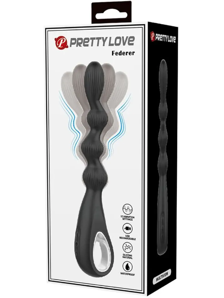 Federer Anal-Vibrator mit 12 Vibrationsmodi - Anal-Vibrator 4