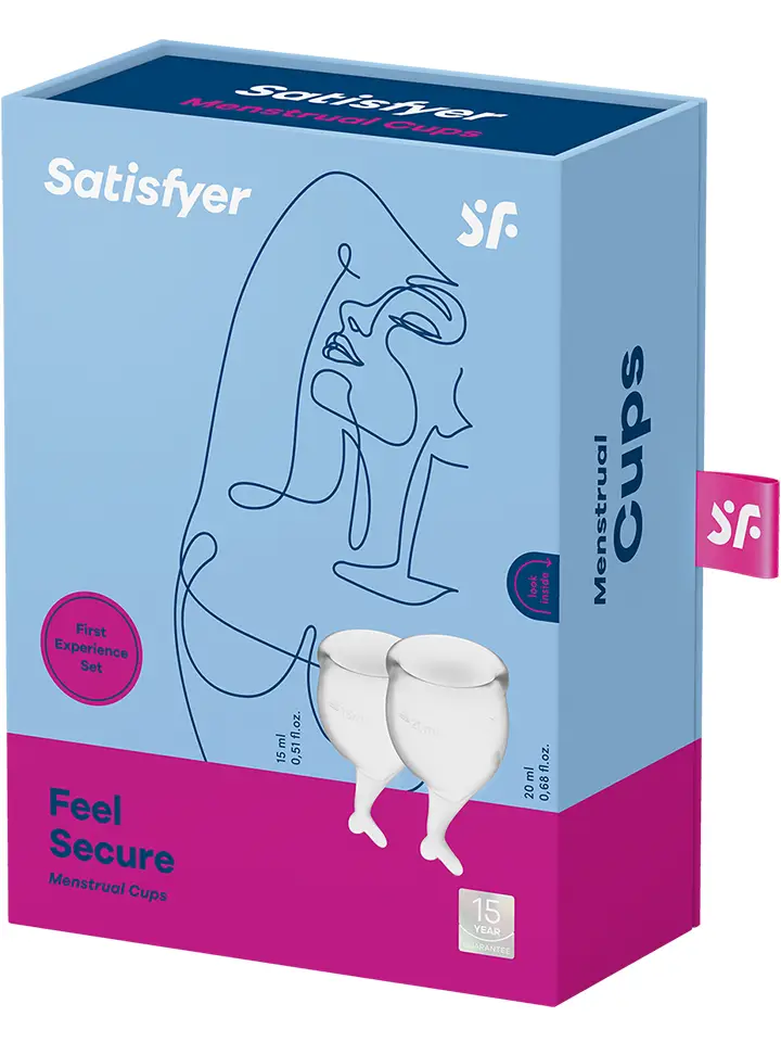 Feel Secure Menstruationstasse Transparent - Menstruationstassen 4