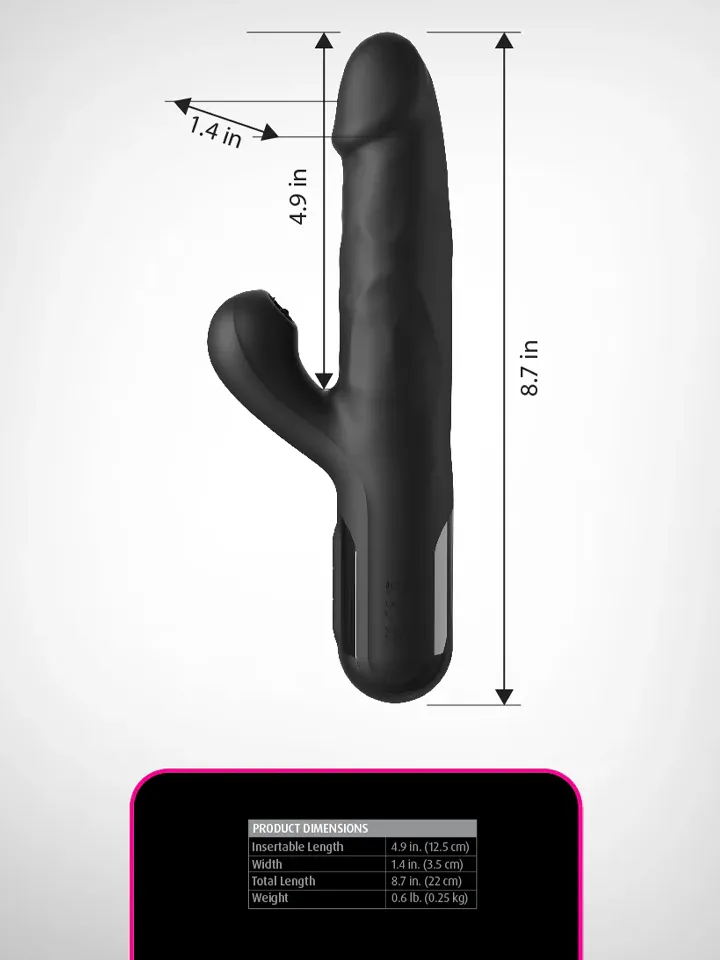 Fetish Fantasy Series Sonix Silicone Thruster - Rabbit-Vibrator 4 [full]