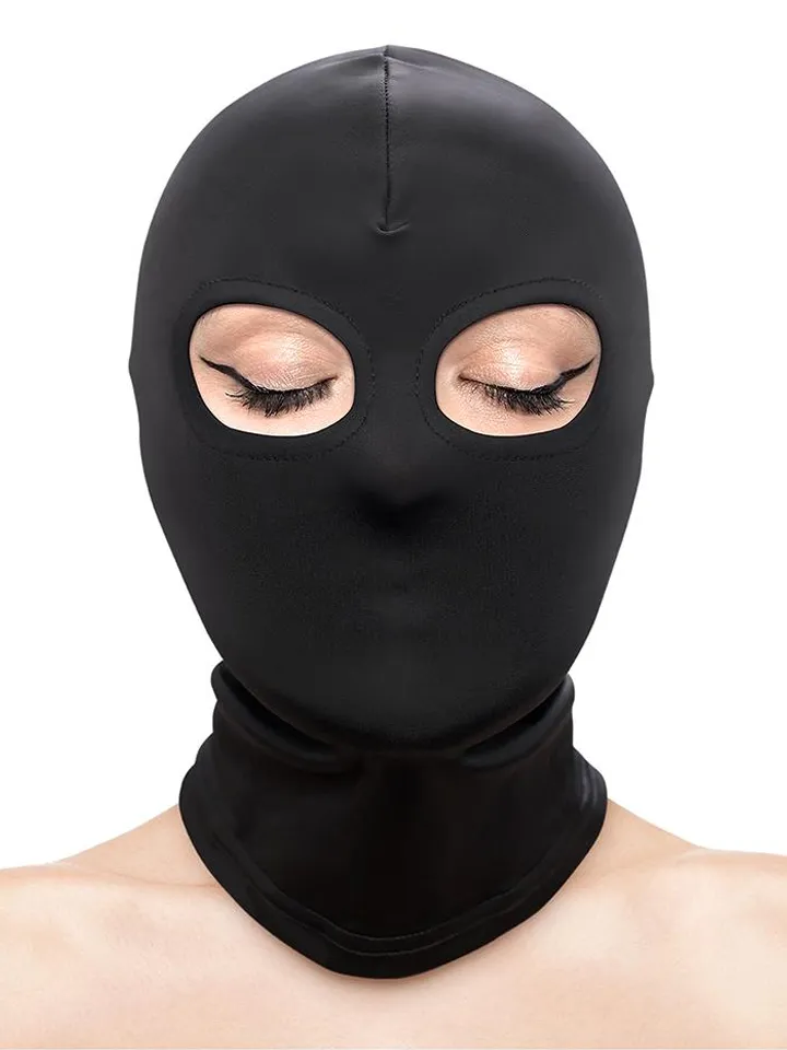 Fetish & Fashion Augenmaske Schwarz - BDSM Maske 1 [full]