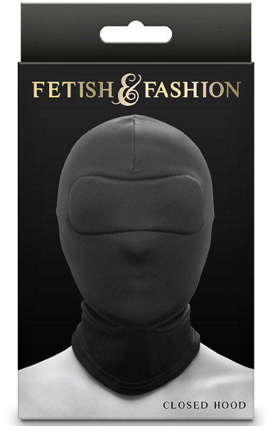 Fetish & Fashion Geschlossene Maske Schwarz - BDSM Maske 2