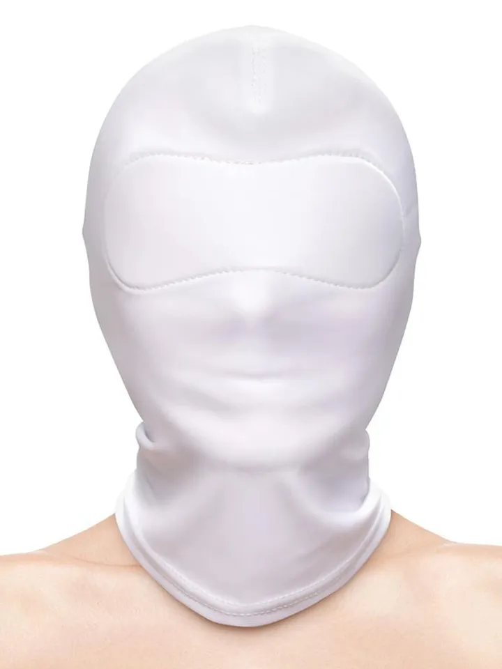 Fetish & Fashion Geschlossene Maske Weiß - BDSM Maske 1 [full]