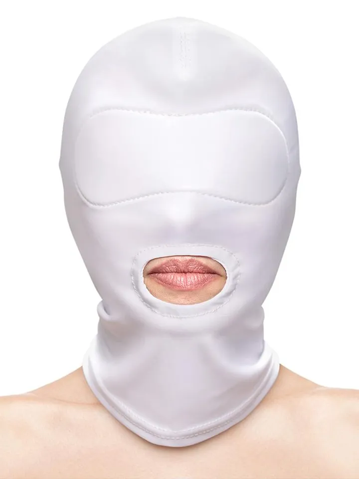 Fetish & Fashion Mundhaube Weiß - BDSM Maske 1 [full]