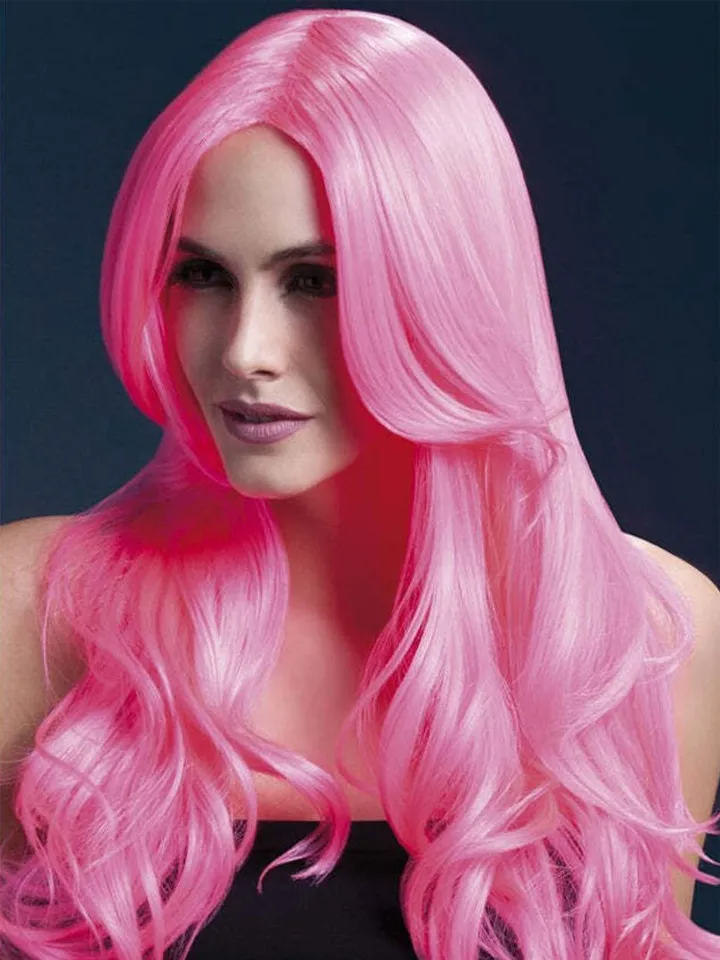 Fever Khloe Perücke Neon Pink - Perücke 1 [full]