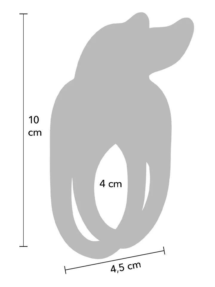 Fierce Rabbit Ring Vibrating + Remote - Penisring für den Mann 2 [full]