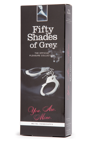 Fifty Shades of Grey You Are Mine Metal Handcuffs - Handschellen aus Metall 3