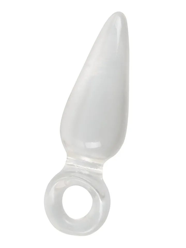 Finger Butt Plug 9,5 cm - Analplug mit Zugring 1 [full]