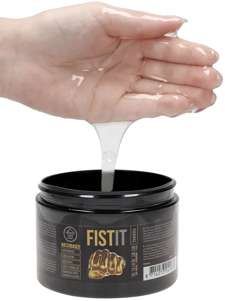 Fist It Gleitgel auf Wasserbasis 500 ml - Gleitmittel für Fisting / Analsex 2