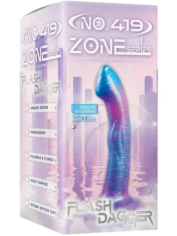 Flash Dagger Silikon-Dildo 21,6 cm - Drachen-Dildo 4