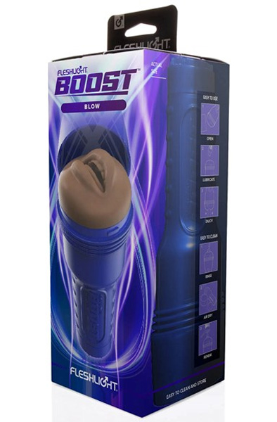 Fleshlight Boost Blow Medium Dunkel - Fleshlight 5