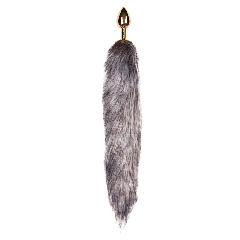 Fox Tail Plug No. 5 Gold - Analplug in Tierform 2
