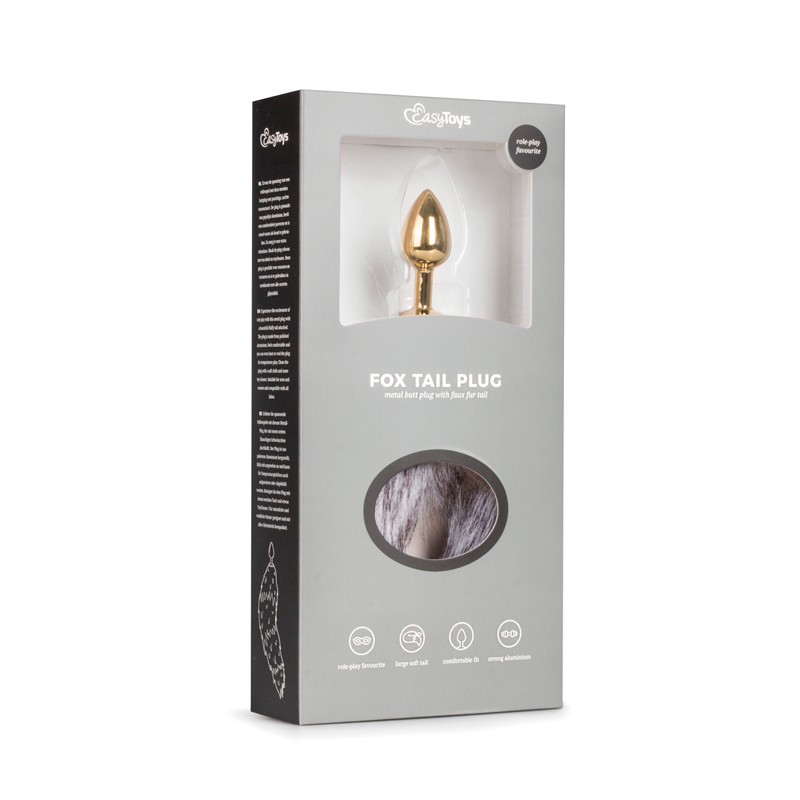 Fox Tail Plug No. 5 Gold - Analplug in Tierform 5