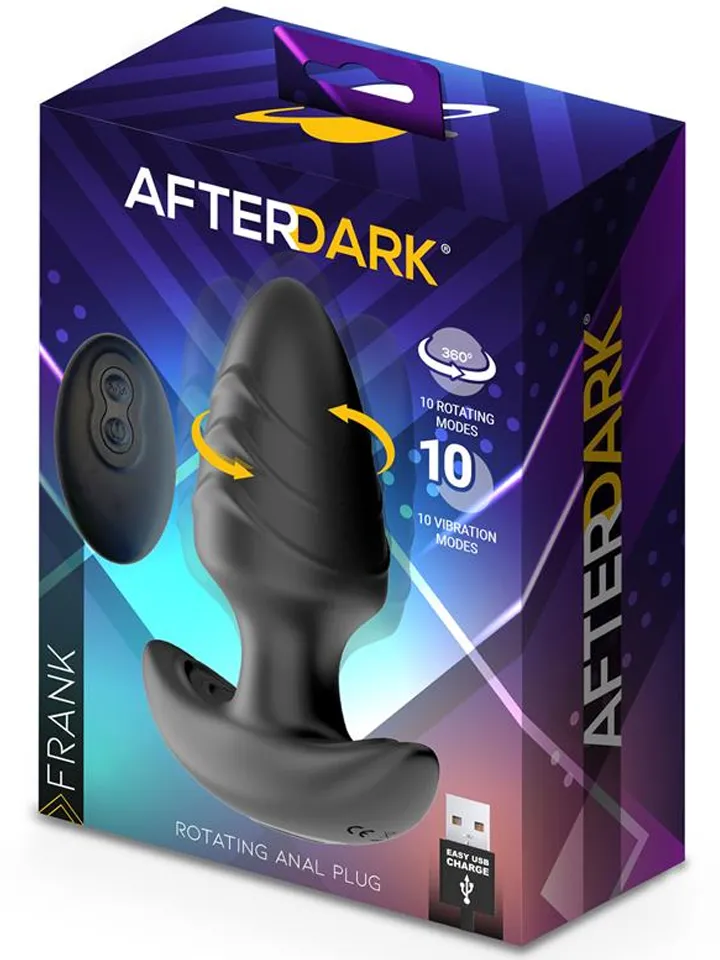 Frank – Rotierender & Vibrations-Analplug mit Fernbedienung - Vibrierender Analplug 3