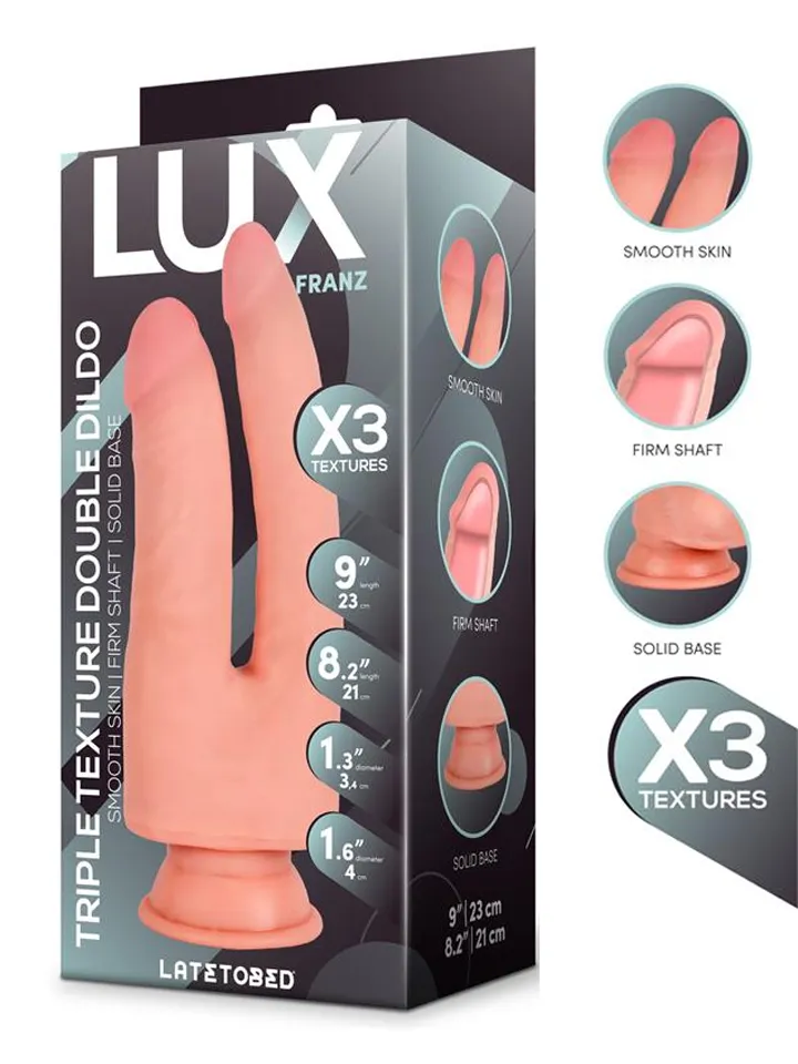 Franz Triple Density Double Dildo 23 cm - Doppel-Dildo 1 [full]