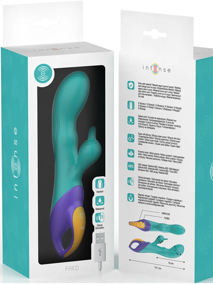 Fred Rabbit Vibrator Blue - Rabbit-Vibrator 4