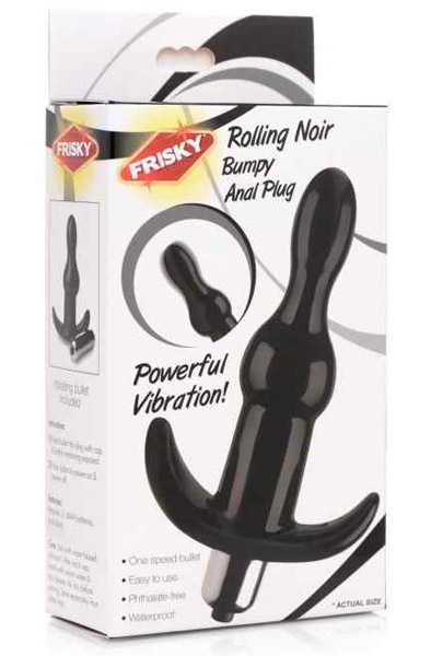 Frisky Bumpy Vibrating Anal Plug - Vibrierender Analplug 2