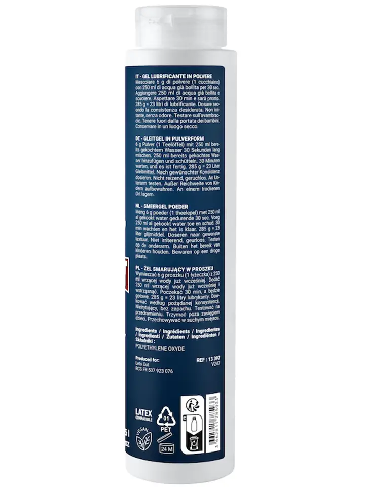 Fuck & Fist Powder Lubricant (23 Liter) 285 g - Gleitmittel für Fisting / Analsex 2