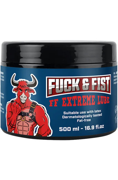Fuck & Fist Extreme Hybrid Gleitgel 500 ml - Gleitmittel für Fisting / Analsex 1