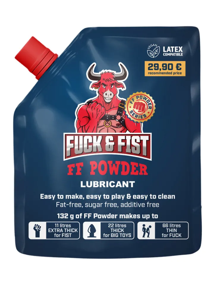 Fuck & Fist Powder Lubricant (11 liters) 132g - Gleitmittel für Fisting / Analsex 1 [full]