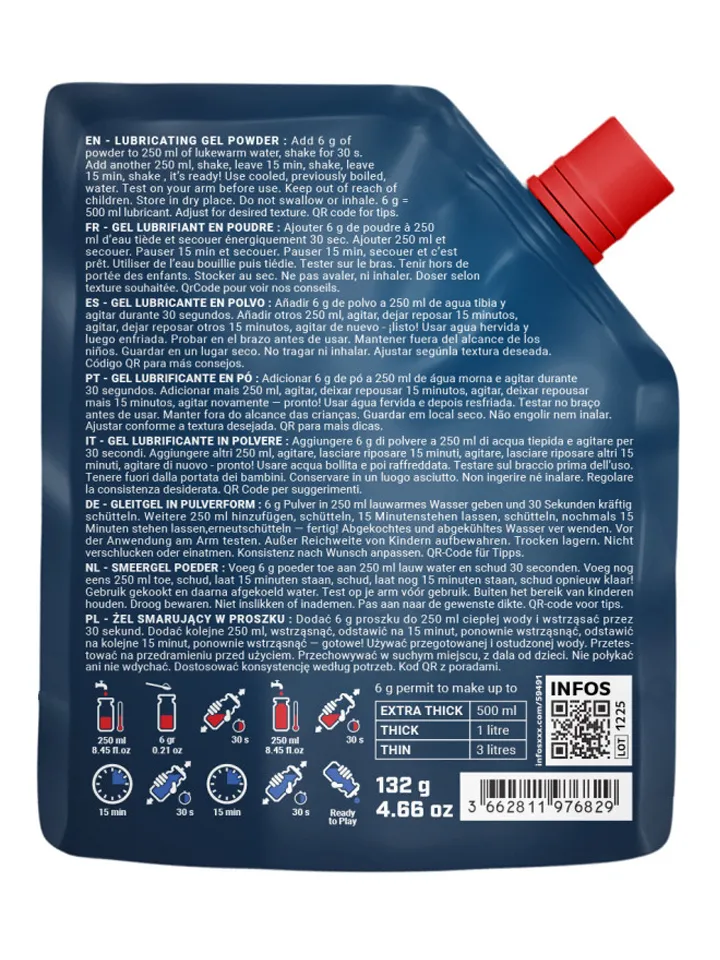 Fuck & Fist Powder Lubricant (11 liters) 132g - Gleitmittel für Fisting / Analsex 2 [full]