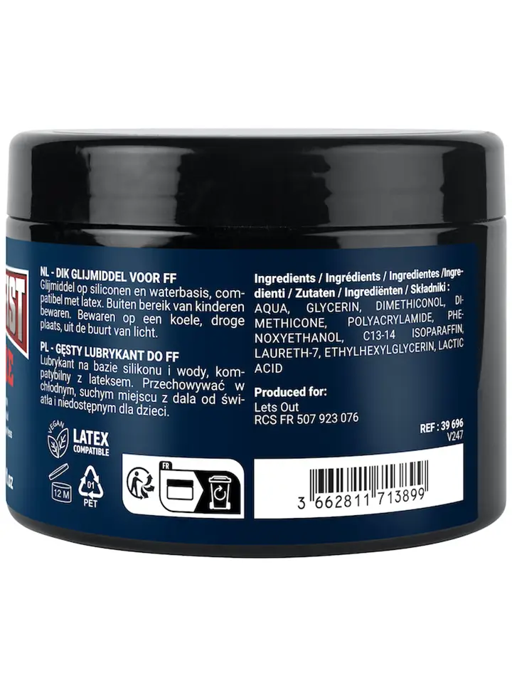 Fuck & Fist Thick Hybrid Lube 500 ml - Gleitmittel für Fisting / Analsex 3