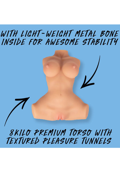 Fuck Me Like You Mean It Torso 8 kg - Sexpuppe 3