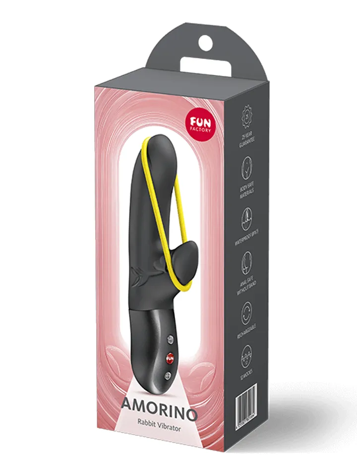 Fun Factory Amorino Rabbit Vibrator Black - Rabbit-Vibrator 3 [full]