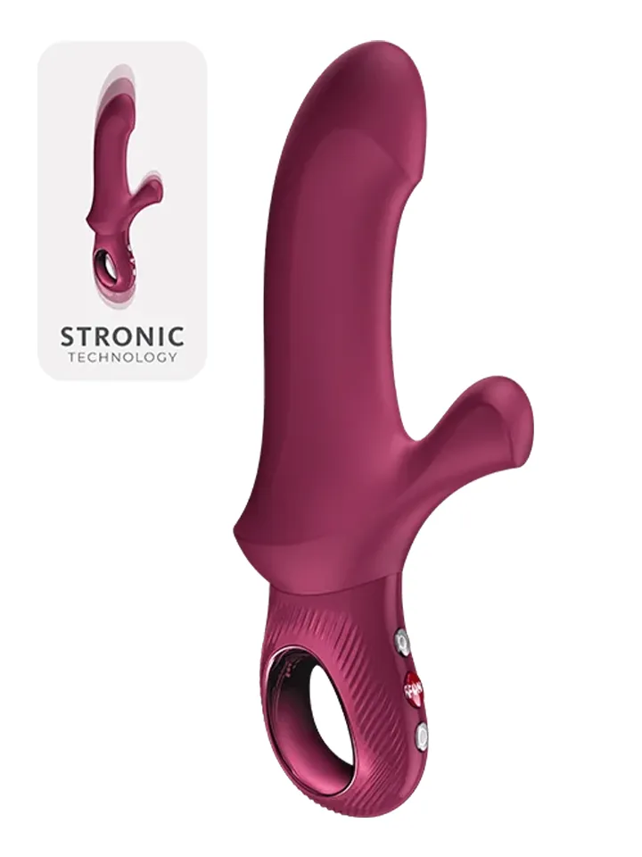 Fun Factory BI STRONIC CURVE – Stoßender Rabbit-Pulsator Rot - Rabbit-Vibrator 1 [full]