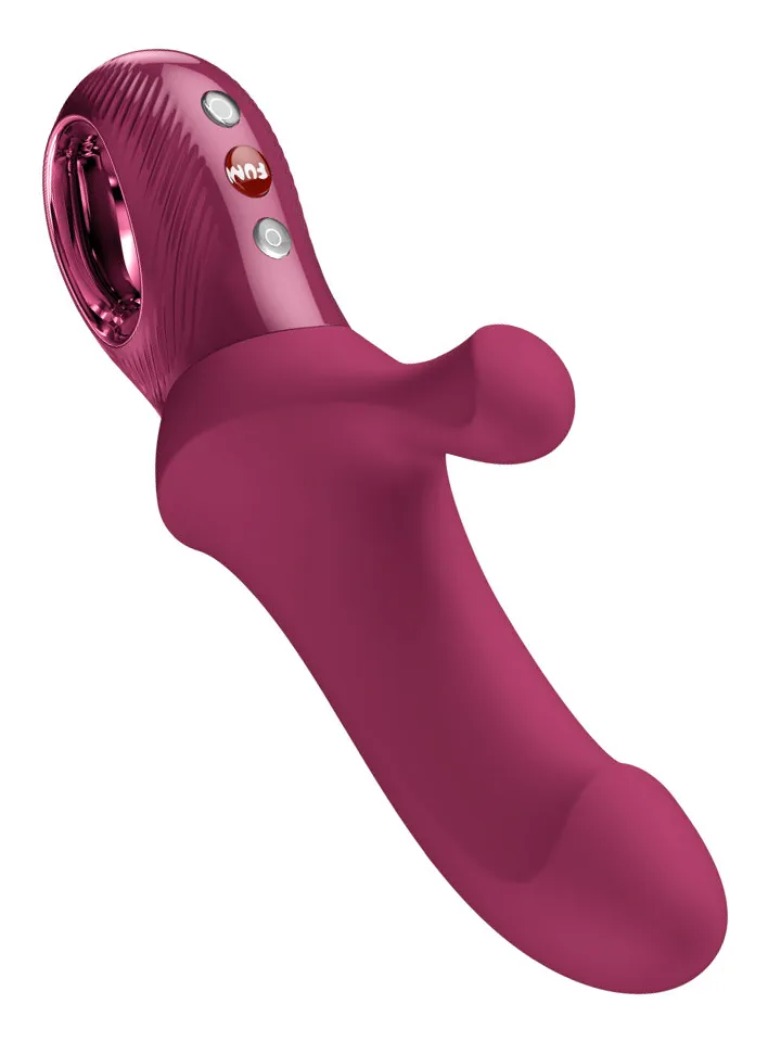 Fun Factory BI STRONIC CURVE – Stoßender Rabbit-Pulsator Rot - Rabbit-Vibrator 2 [full]